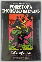 Forest of a Thousand Daemons, D.O. Fagunwa, 1982, 1st American Edition, HCDJ